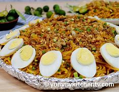 Image result for Pancit Palabok Bilao