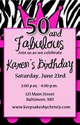 Image result for B Day Invites