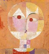 Image result for Senecio by Paul Klee