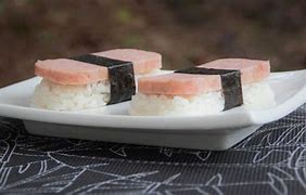 Image result for Spam Sushi Musubi