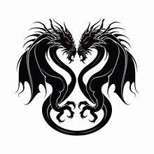 Image result for Simple Celtic Dragon