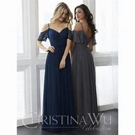 Image result for Brides Maid Dress That Covers Shoulders