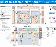 Image result for Map of Penn Station New York