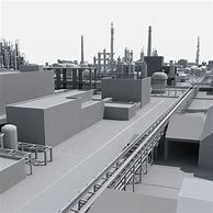 Image result for Chemical Plant 3D Model