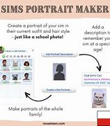 Image result for The Sims 4 Custom Portrait