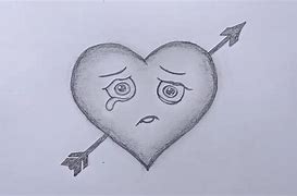 Image result for Sad Broken Heart Drawings Art