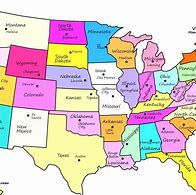 Image result for 3D Labled United States Map