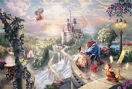 Image result for Thomas Kinkade Disney