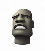 Image result for Easter Island Head Emoji