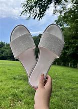 Image result for Black and White Platform Sandals