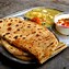 Image result for Aloo Paratha with Dahi