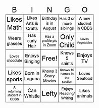 Image result for Getting to Know Bingo