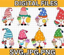 Image result for Summer Gnome SVG