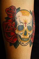 Image result for Sugar Skull Tattoo