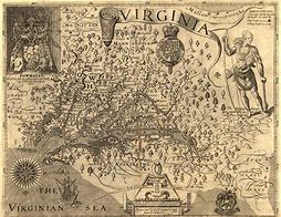 Image result for Colonial Virginia Map