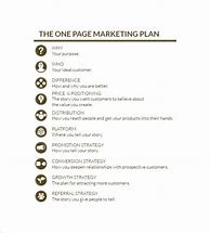 Image result for Simple Marketing Plan Template