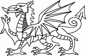 Image result for Welsh Dragon Art