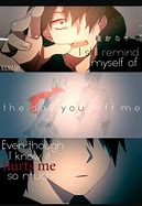 Image result for Sad Broken Anime Quotes