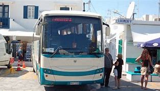 Image result for Mykonos Bus Routes Map