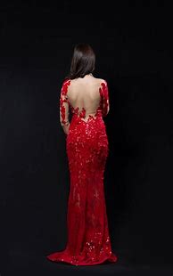 Image result for Red Gowns Evening Wear