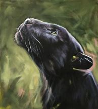 Image result for Black Panther Painting