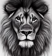 Image result for Lion Portrait Drawing