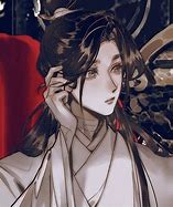 Image result for Xie Lian with Hair in Bun