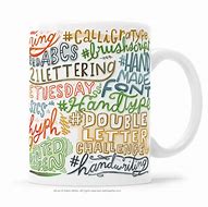 Image result for Contoh Mug Hand Lettering