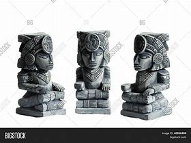 Image result for mayan rain god statue