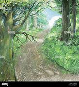 Image result for Damsel Fleeing through Forest Art