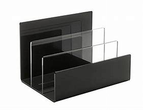 Image result for Acrylic Desktop File Organizer