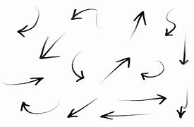 Image result for Hand Drawn Brown Arrow