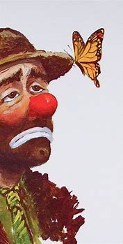 Image result for Emmett Kelly Clown Art