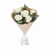 Image result for White Rose Flower Bouquet