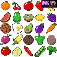 Image result for Spicy Food Pixel Art