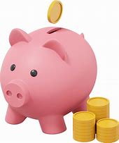 Image result for Glitter Piggy Bank PNG