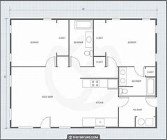 Image result for 30X40 Barndominium with Covered Deck