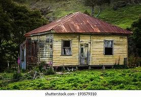 Image result for Broken Down House Rusty Old