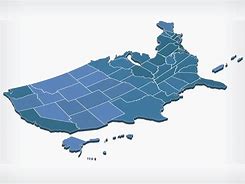 Image result for 3D Map United States Isometric