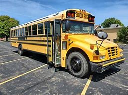 Image result for Blue Bird Vision School Bus Green