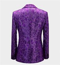 Image result for Purple Tuxedo Suit