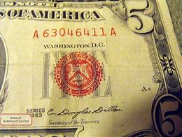 Image result for Five Dollar Bill