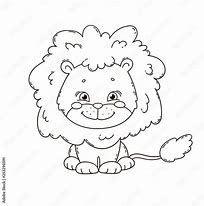 Image result for Black Lion Cartoon