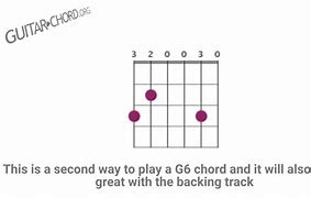 Image result for How to Play G6 Chord