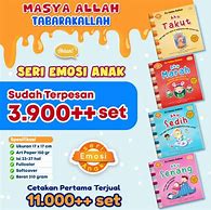 Image result for Emosi Buku Anak