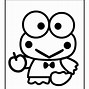 Image result for Keroppi Black and White