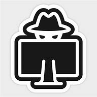 Image result for Hacker Laptop Stickers