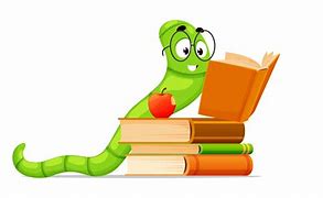 Image result for Reading Worm Clip Art