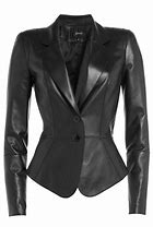 Image result for Leather Blazer