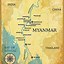 Image result for Rivers in Myanmar Map